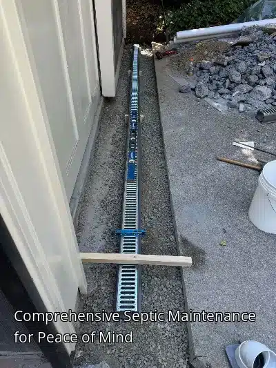 Comprehensive Septic Maintenance for Peace of Mind Comprehensive Septic Maintenance for Peace of Mind