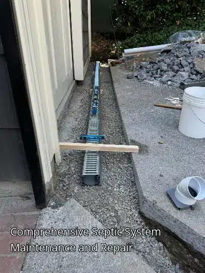 Comprehensive Septic System Maintenance and Repair Comprehensive Septic System Maintenance and Repair