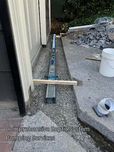 Comprehensive Septic System Pumping Services Comprehensive Septic System Pumping Services
