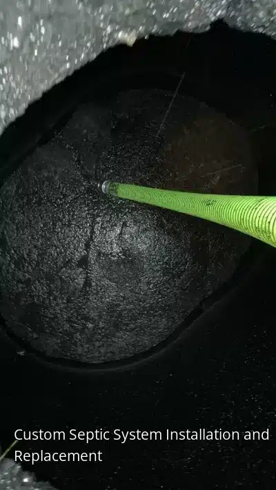 Custom Septic System Installation and Replacement Custom Septic System Installation and Replacement