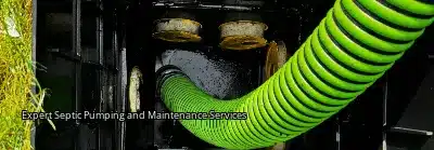 Expert Septic Pumping and Maintenance Services Expert Septic Pumping and Maintenance Services