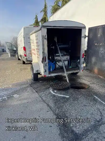 Expert Septic Pumping Services in Kirkland, WA Expert Septic Pumping Services in Kirkland, WA