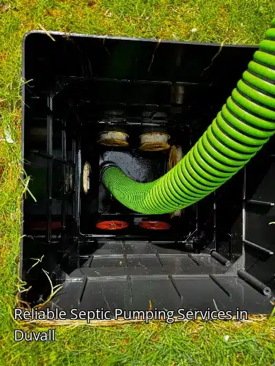 Reliable Septic Pumping Services in Duvall Reliable Septic Pumping Services in Duvall