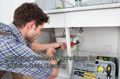 Advanced Tools and Techniques for Effective Drain Cleaning Advanced Tools and Techniques for Effective Drain Cleaning