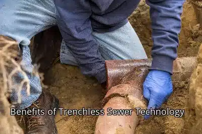 Benefits of Trenchless Sewer Technology Benefits of Trenchless Sewer Technology