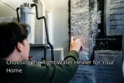 Choosing the Right Water Heater for Your Home Choosing the Right Water Heater for Your Home