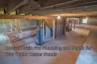 Contact Drain Beast Services for Your Water Heater Needs
