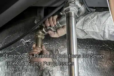 Emergency Plumbing Solutions for Sewer Line and Sump Pump Issues Emergency Plumbing Solutions for Sewer Line and Sump Pump Issues