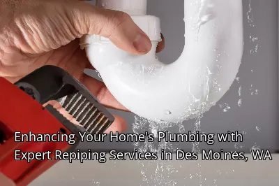 Enhancing Your Home's Plumbing with Expert Repiping Services in Des Moines, WA Enhancing Your Home's Plumbing with Expert Repiping Services in Des Moines, WA