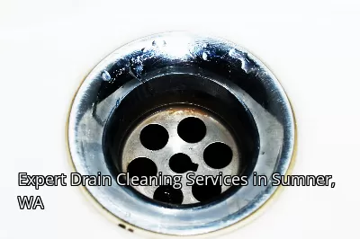 Expert Drain Cleaning Services in Sumner, WA