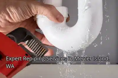 Expert Repiping Services in Mercer Island, WA Expert Repiping Services in Mercer Island, WA