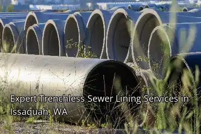 Expert Trenchless Sewer Lining Services in Issaquah, WA Expert Trenchless Sewer Lining Services in Issaquah, WA
