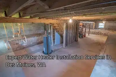 Expert Water Heater Installation Services in Des Moines, WA