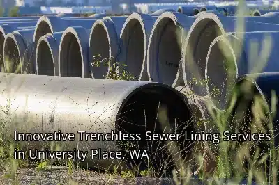 Innovative Trenchless Sewer Lining Services in University Place, WA Innovative Trenchless Sewer Lining Services in University Place, WA