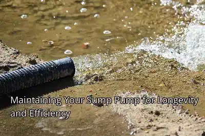 Maintaining Your Sump Pump for Longevity and Efficiency Maintaining Your Sump Pump for Longevity and Efficiency