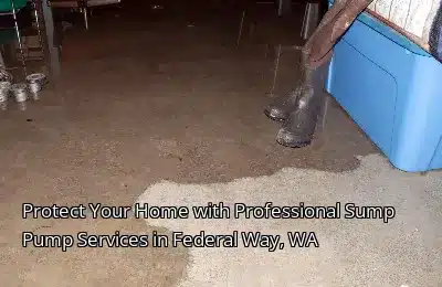 Protect Your Home with Professional Sump Pump Services in Federal Way, WA Protect Your Home with Professional Sump Pump Services in Federal Way, WA