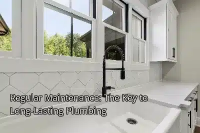 Regular Maintenance: The Key to Long-Lasting Plumbing Regular Maintenance: The Key to Long-Lasting Plumbing