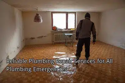 Reliable Plumbing Repair Services for All Plumbing Emergencies Reliable Plumbing Repair Services for All Plumbing Emergencies