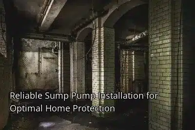Reliable Sump Pump Installation for Optimal Home Protection Reliable Sump Pump Installation for Optimal Home Protection