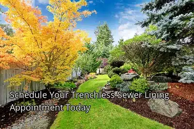 Schedule Your Trenchless Sewer Lining Appointment Today Schedule Your Trenchless Sewer Lining Appointment Today