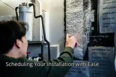 Scheduling Your Installation with Ease Scheduling Your Installation with Ease