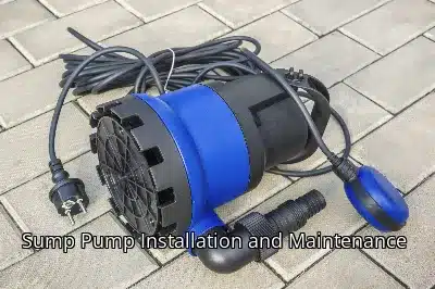 Sump Pump Installation and Maintenance Sump Pump Installation and Maintenance