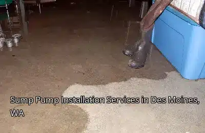 Sump Pump Installation Services in Des Moines, WA Sump Pump Installation Services in Des Moines, WA