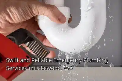 Swift and Reliable Emergency Plumbing Services in Lakewood, WA Swift and Reliable Emergency Plumbing Services in Lakewood, WA