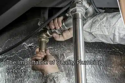 The Importance of Quality Plumbing Services The Importance of Quality Plumbing Services