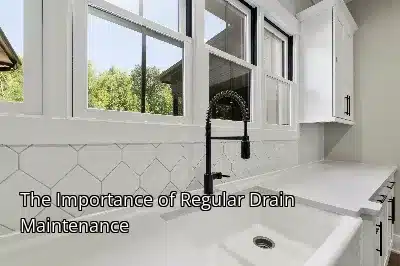 The Importance of Regular Drain Maintenance The Importance of Regular Drain Maintenance
