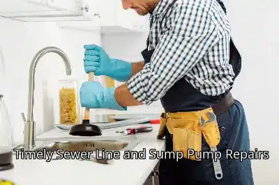 Timely Sewer Line and Sump Pump Repairs Timely Sewer Line and Sump Pump Repairs