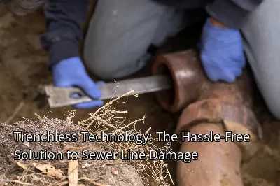 Trenchless Technology: The Hassle-Free Solution to Sewer Line Damage Trenchless Technology: The Hassle-Free Solution to Sewer Line Damage