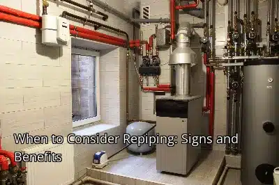 When to Consider Repiping: Signs and Benefits When to Consider Repiping: Signs and Benefits