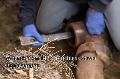 When to Consider Trenchless Sewer Replacement When to Consider Trenchless Sewer Replacement