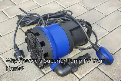 Why Choose a Superior Pump for Your Home? Why Choose a Superior Pump for Your Home?