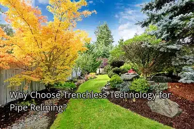 Why Choose Trenchless Technology for Pipe Relining? Why Choose Trenchless Technology for Pipe Relining?