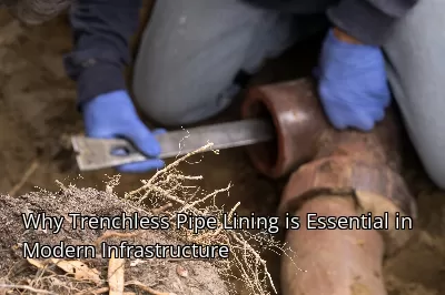 Why Trenchless Pipe Lining is Essential in Modern Infrastructure Why Trenchless Pipe Lining is Essential in Modern Infrastructure