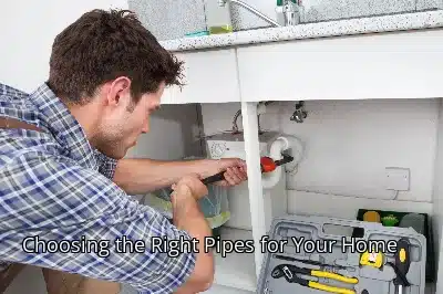 Choosing the Right Pipes for Your Home Choosing the Right Pipes for Your Home