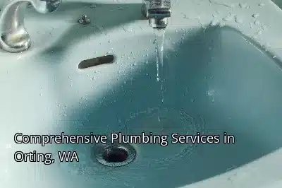 Comprehensive Plumbing Services in Orting, WA Comprehensive Plumbing Services in Orting, WA