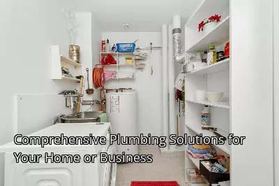 Comprehensive Plumbing Solutions for Your Home or Business Comprehensive Plumbing Solutions for Your Home or Business
