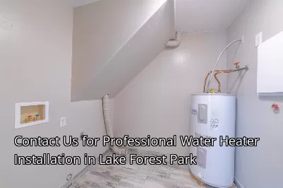 Contact Us for Professional Water Heater Installation in Lake Forest Park Contact Us for Professional Water Heater Installation in Lake Forest Park