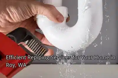 Efficient Repiping Services for Your Home in Roy, WA Efficient Repiping Services for Your Home in Roy, WA