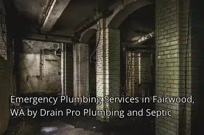 Emergency Plumbing Services in Fairwood, WA by Drain Beast Services