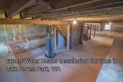 Expert Water Heater Installation Services in Lake Forest Park, WA Expert Water Heater Installation Services in Lake Forest Park, WA