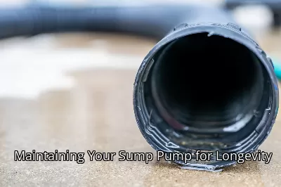 Maintaining Your Sump Pump for Longevity Maintaining Your Sump Pump for Longevity
