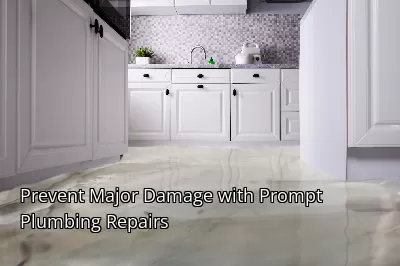 Prevent Major Damage with Prompt Plumbing Repairs Prevent Major Damage with Prompt Plumbing Repairs