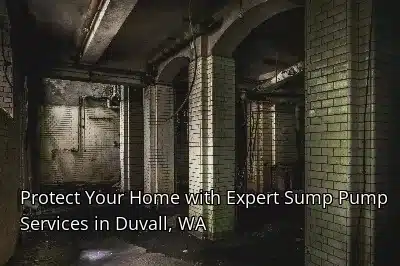 Protect Your Home with Expert Sump Pump Services in Duvall, WA Protect Your Home with Expert Sump Pump Services in Duvall, WA