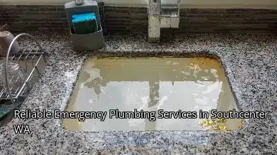 Reliable Emergency Plumbing Services in Southcenter, WA