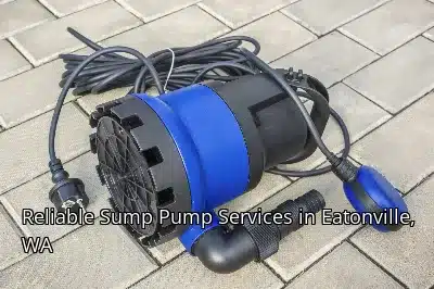Reliable Sump Pump Services in Eatonville, WA Reliable Sump Pump Services in Eatonville, WA