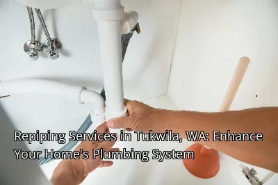 Repiping Services in Tukwila, WA: Enhance Your Home's Plumbing System Repiping Services in Tukwila, WA: Enhance Your Home's Plumbing System